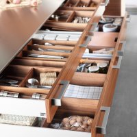Poggenpohl Accessories - Drawers and Pull-outs with accessory elements
